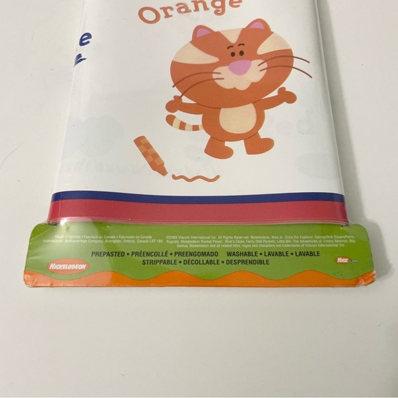 Vtg 2003 Nickelodeon Blues Clues Wallcovering Decorative Borders Lot of 3 - Picture 4 of 16